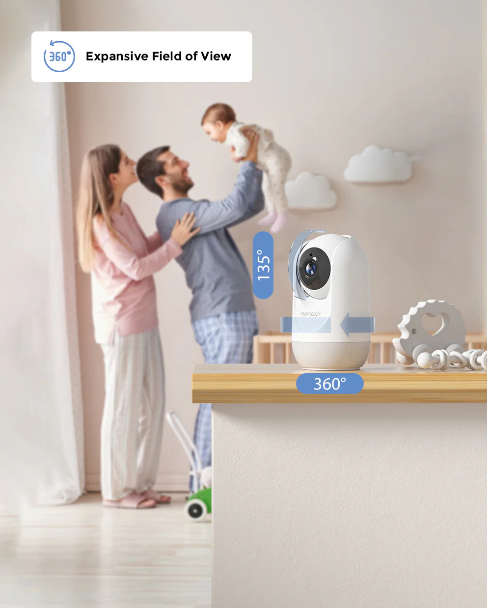 Momcozy 4.3" HD Video Baby Monitor BM02