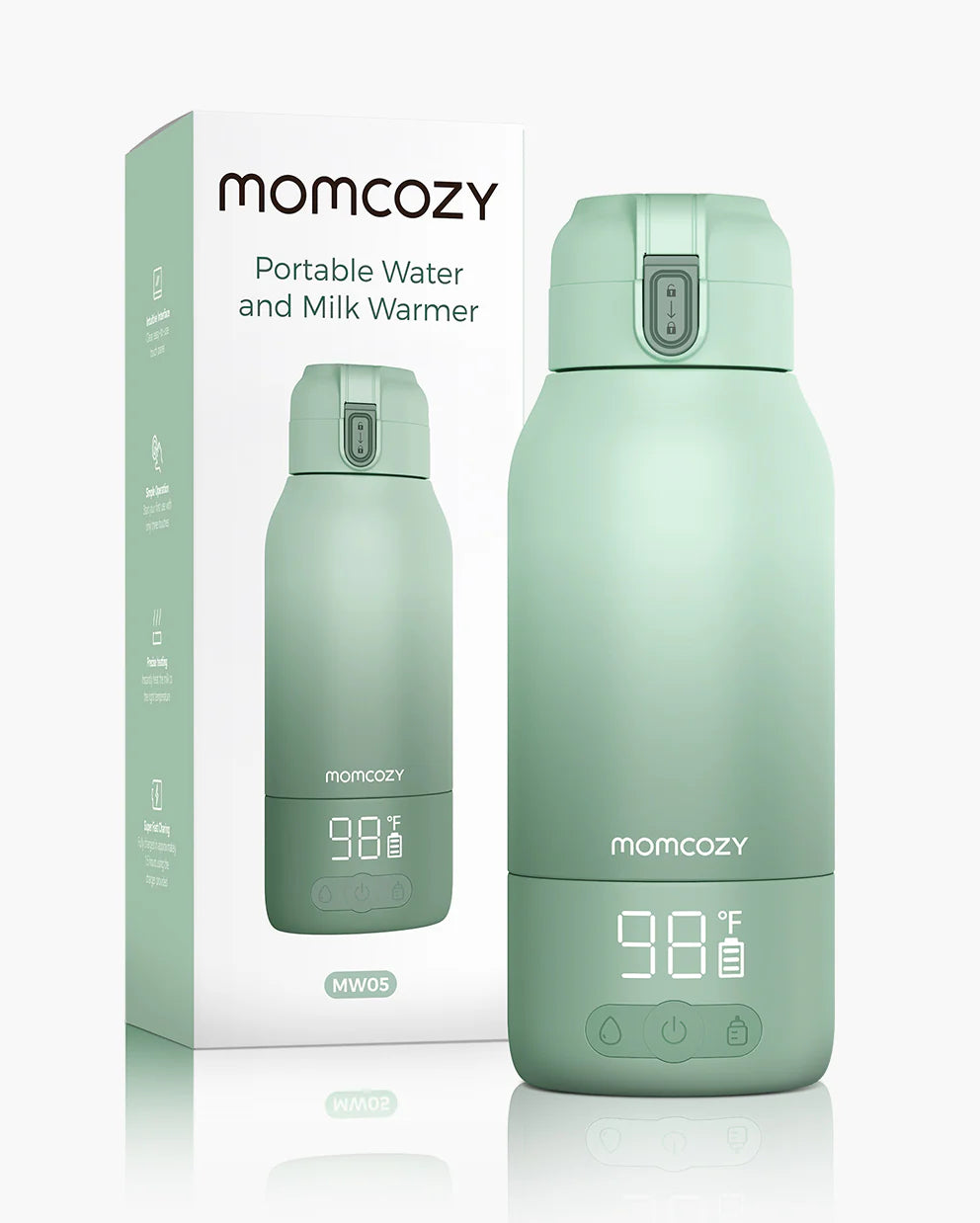 Momcozy Portable Breast Milk & Water Warmer for Travel