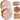 KeaBabies 3-Pack Prep Silicone Suction Plates with Lids - Terracotta