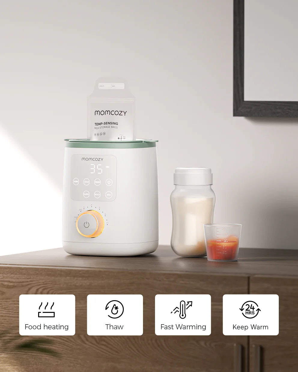 Momcozy Nutri Smart Baby Bottle Warmer