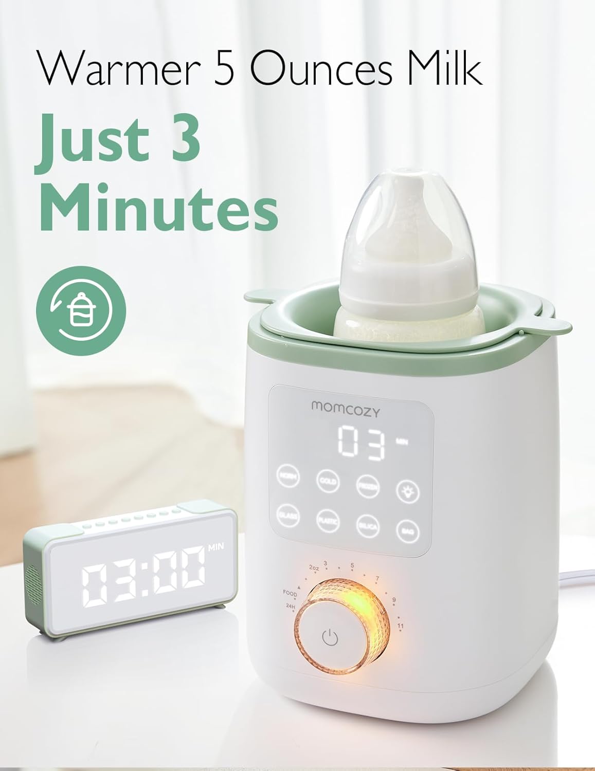 Momcozy Nutri Smart Baby Bottle Warmer