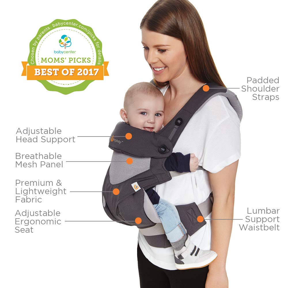 Ergobaby 360 Baby Carrier - Carbon Grey