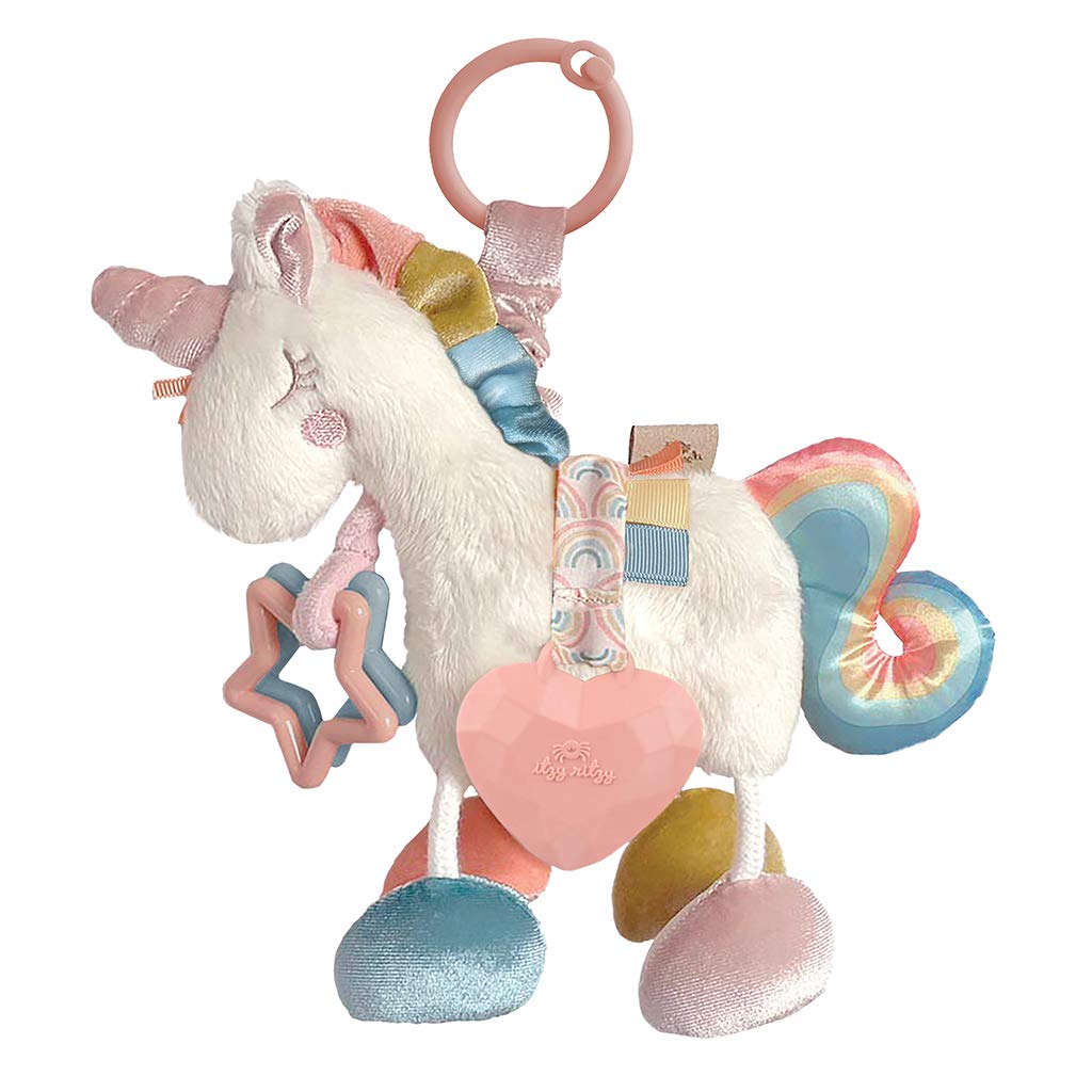 Itzy Ritzy Link & Love™ Teething Activity Toy - Unicorn