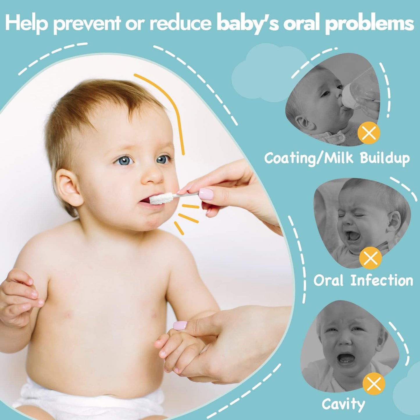 Papablic Baby Oral Cleaner