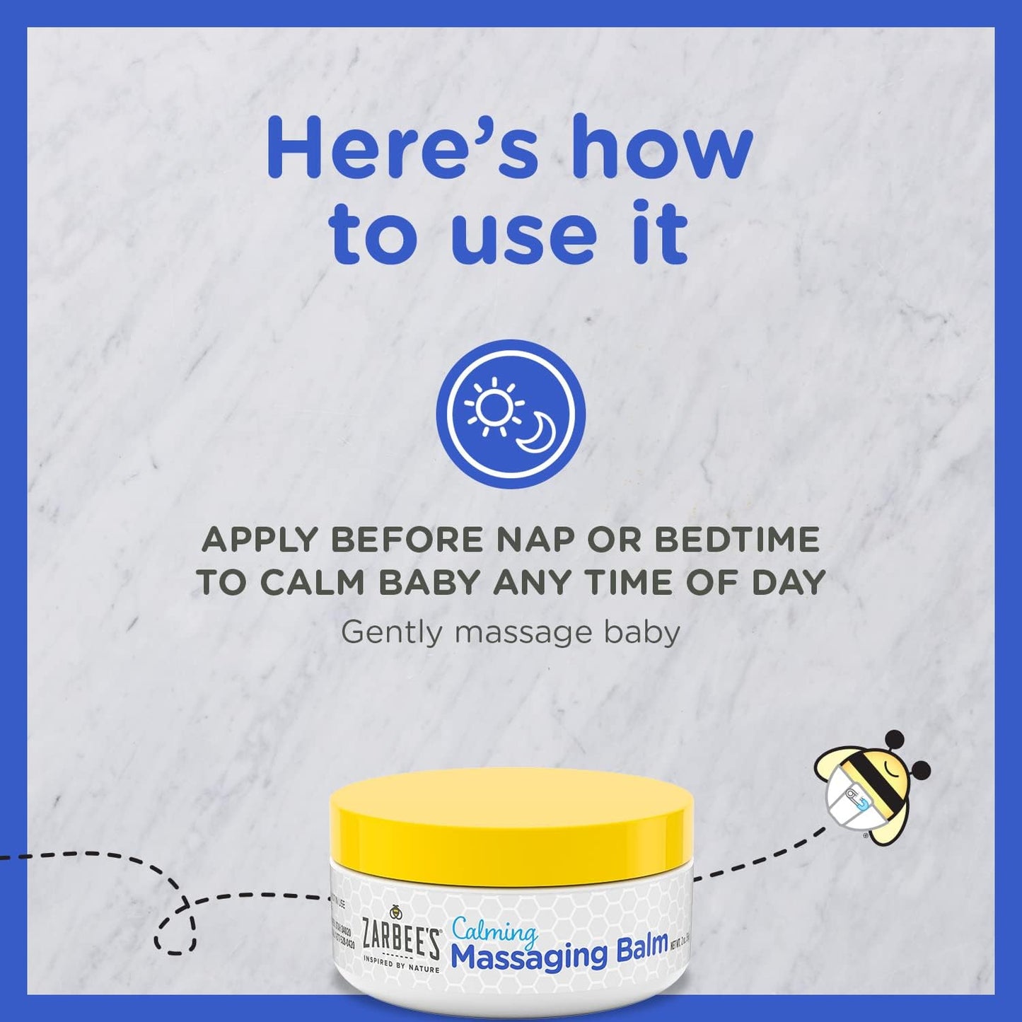 Zarbee's Baby Calming Massaging Balm