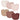 MairMore Muslin Baby Bibs 6 Pack - Maroon
