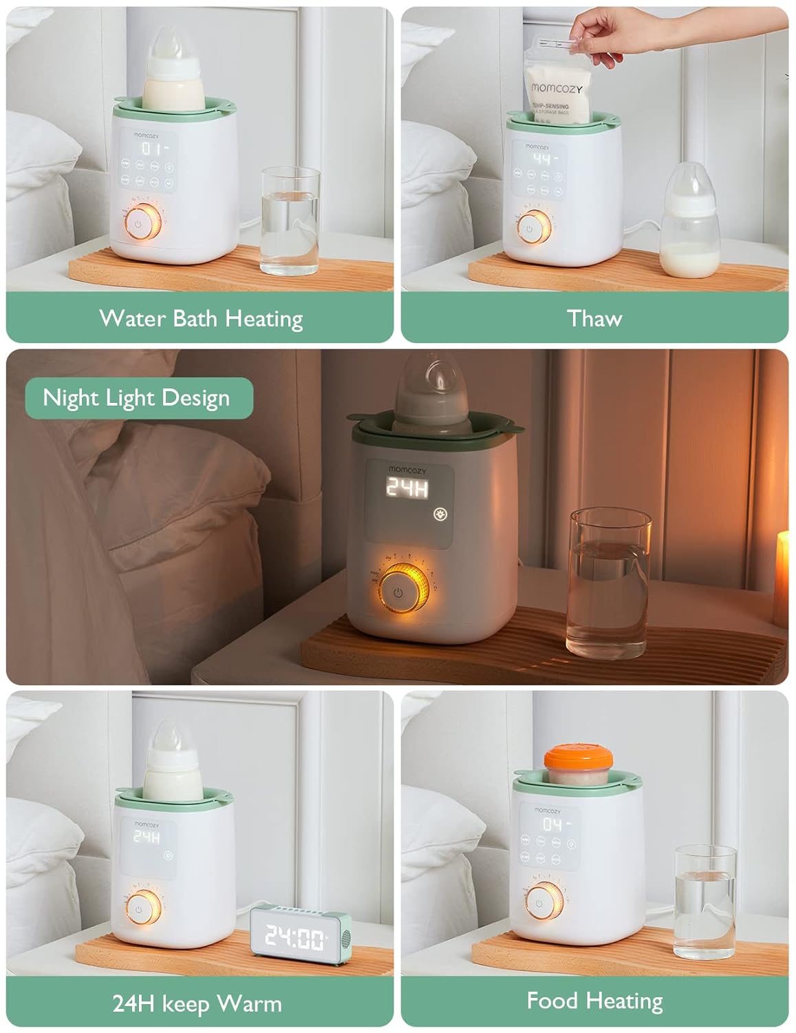 Momcozy Nutri Smart Baby Bottle Warmer