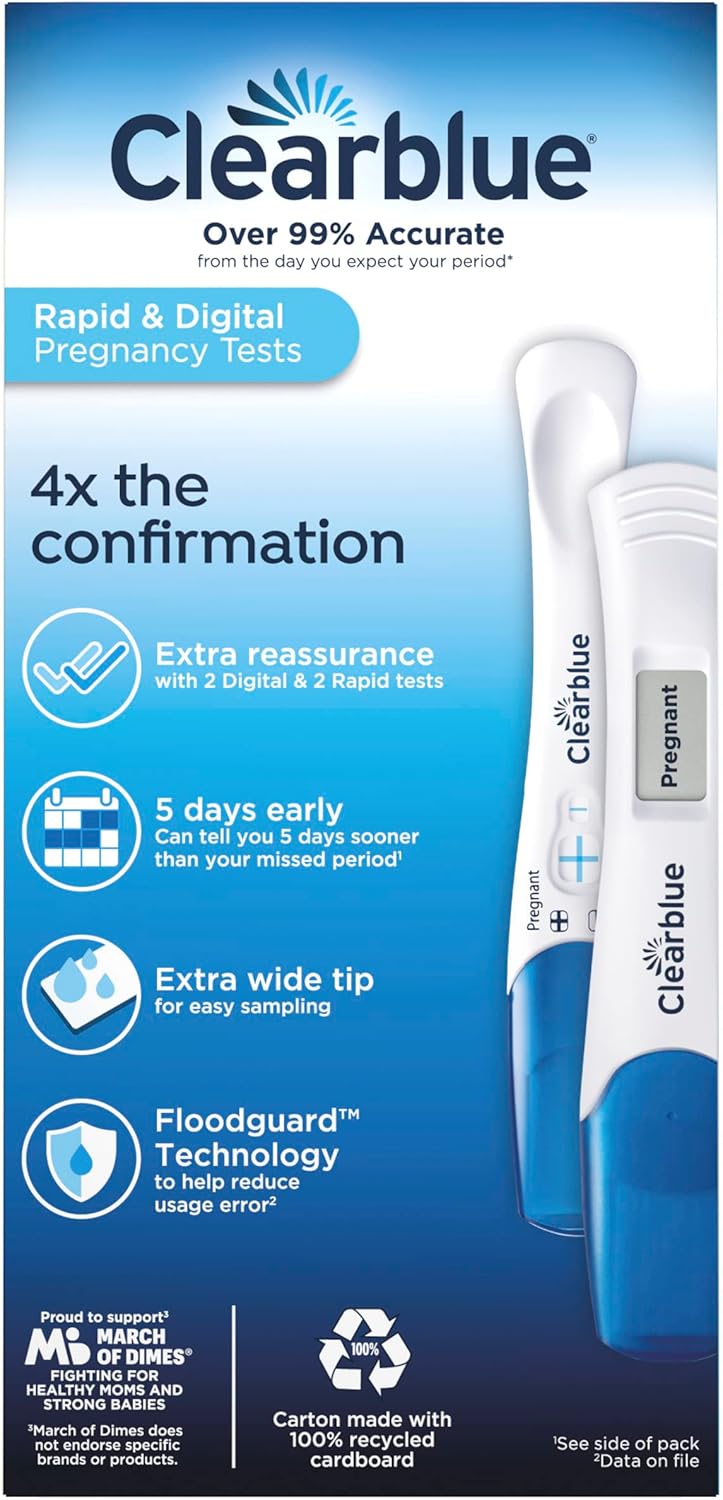 Clearblue Rapid & Digital Pregnancy Tests