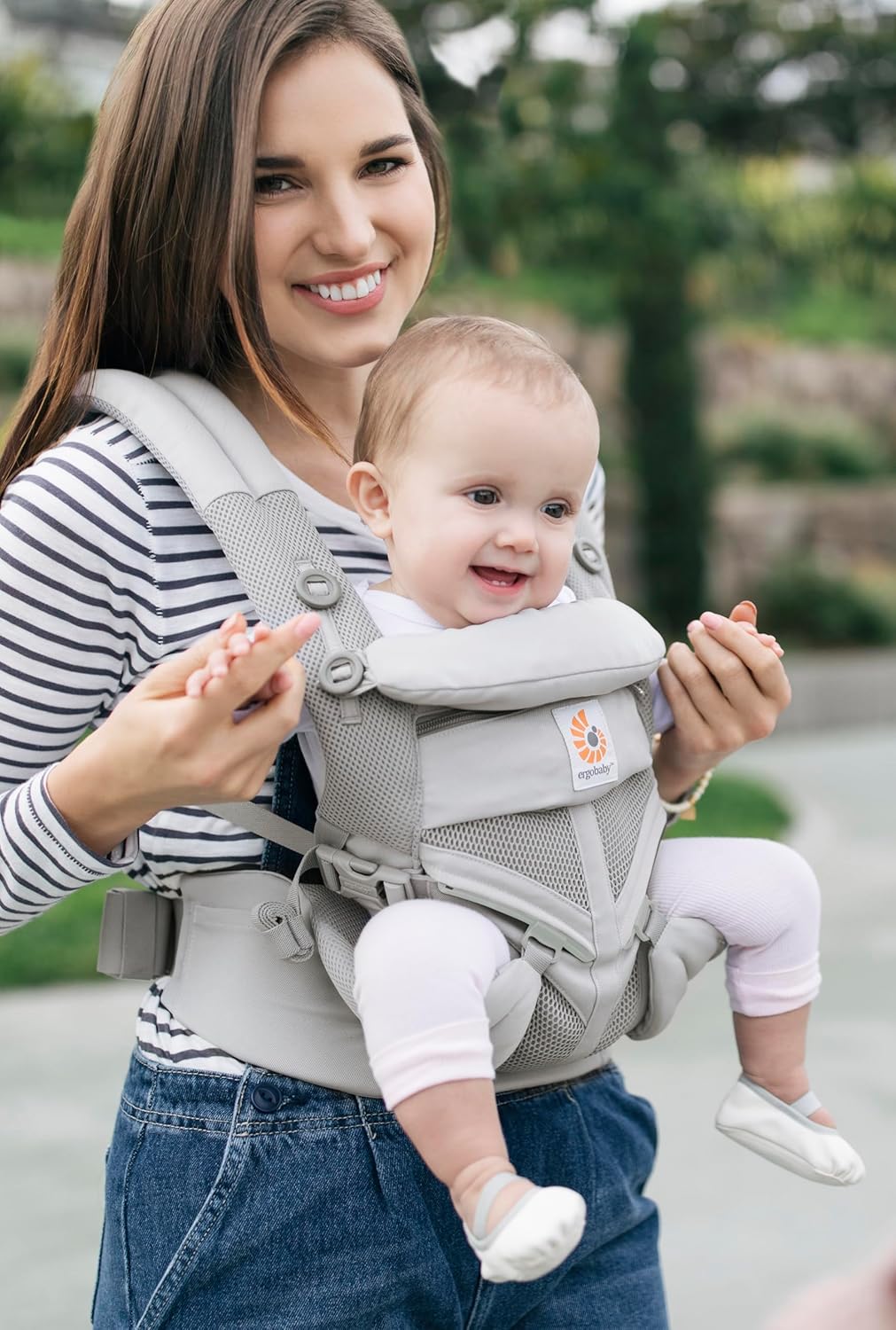 Ergobaby OMNI 360 Mesh Baby Carrier - Pearl Grey