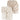 Konssy Muslin Fitted Crib Sheets - Blossom/Cream