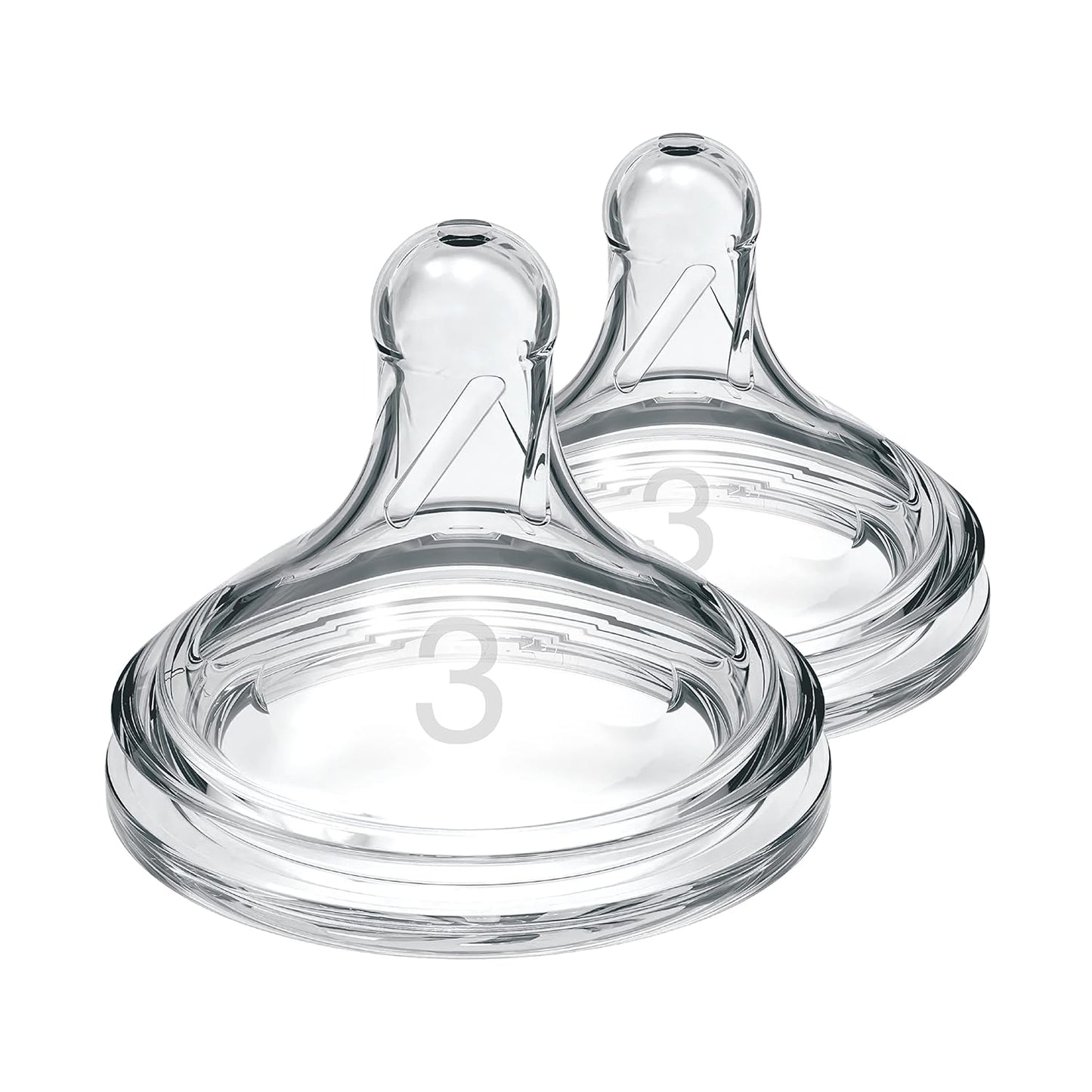 Dr. Brown’s Natural Flow® Wide-Neck Baby Bottle Silicone Nipple, Level 3