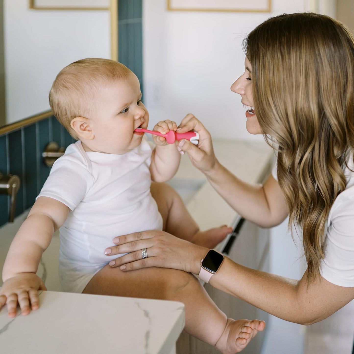 Dr. Brown's™ Infant-to-Toddler Toothbrush - Pink Elephant