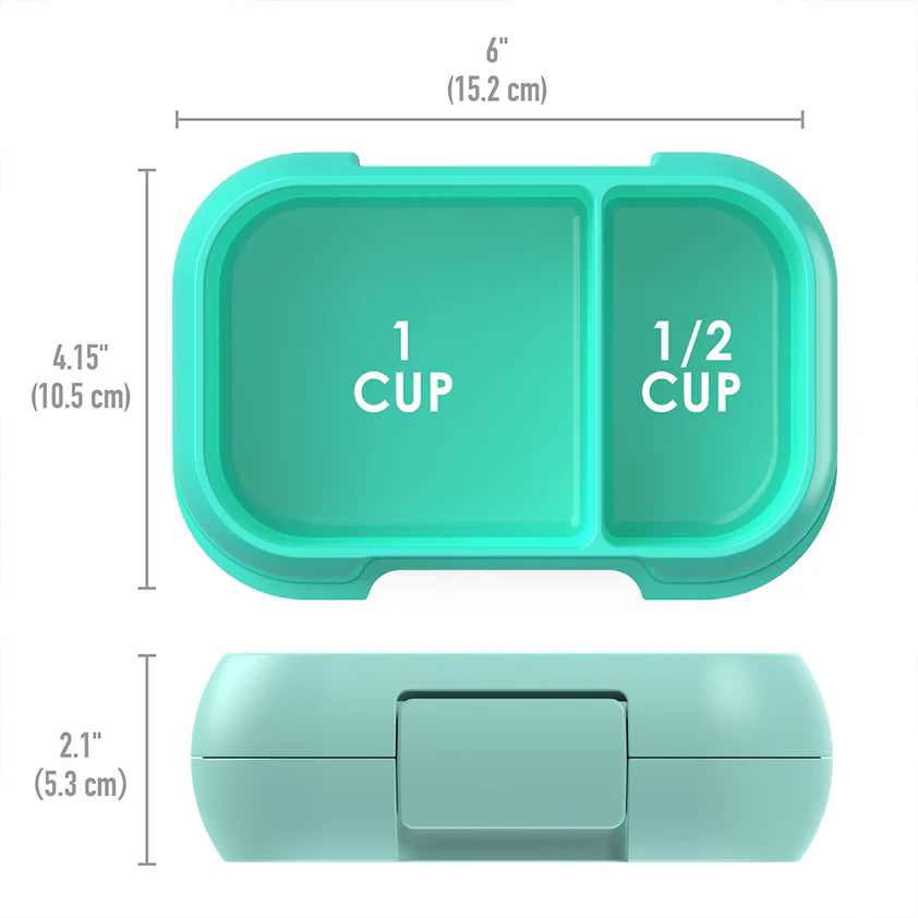 Bentgo Kids Snack Container - Aqua