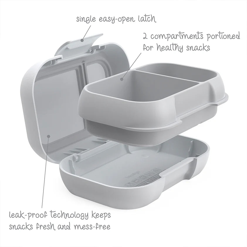 Bentgo Kids Snack Container - Gray