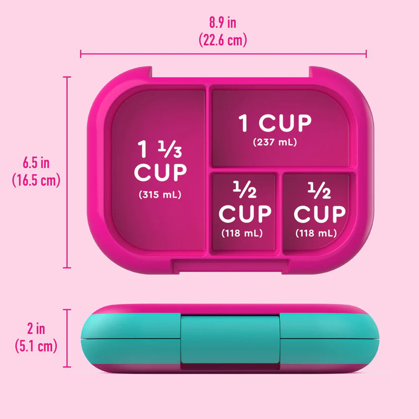 Bentgo Kids Chill Lunch Box - Fuchsia/Teal