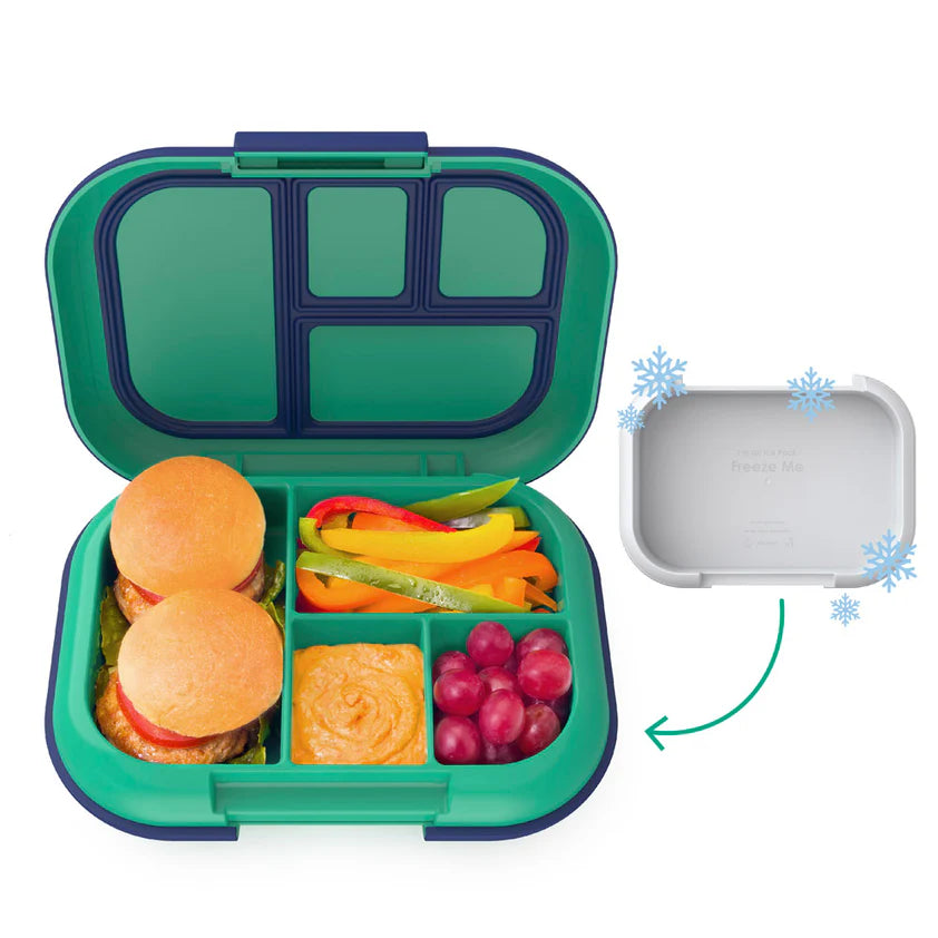 Bentgo Kids Chill Lunch Box - Green/Navy