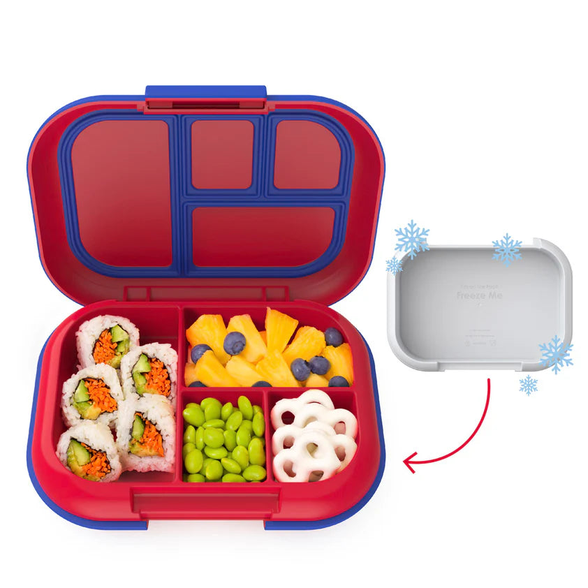 Bentgo Kids Chill Lunch Box - Red/Royal