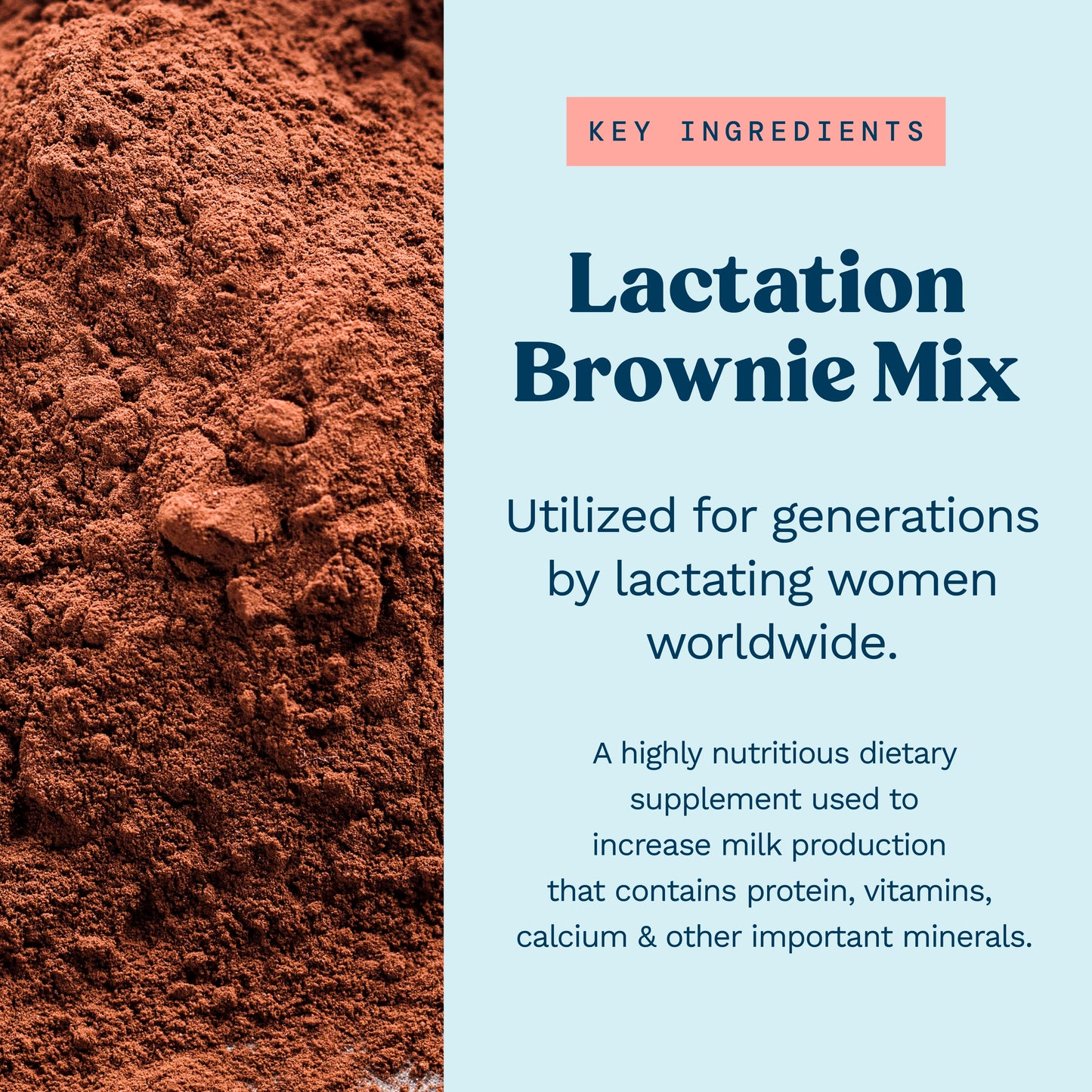 Mommy Knows Best Lactation Brownie Mix – Double Chocolate Brownie