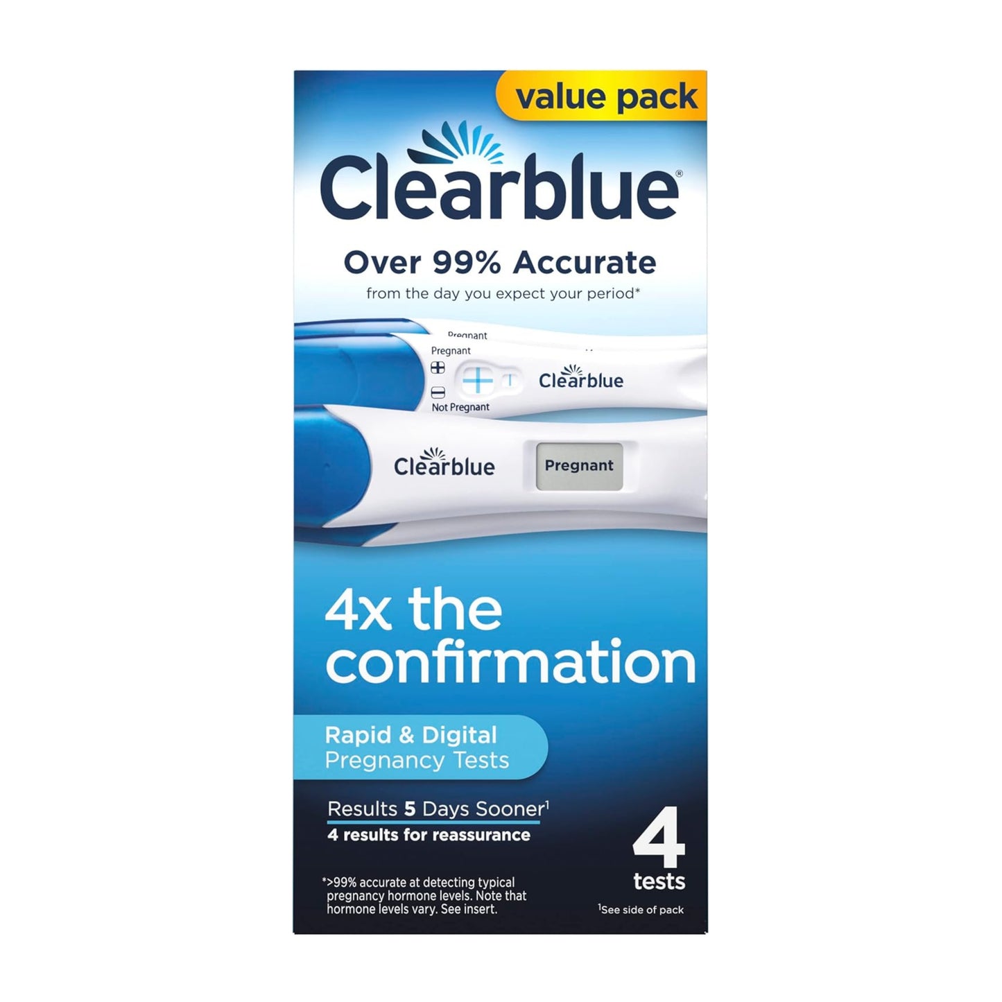 Clearblue Rapid & Digital Pregnancy Tests