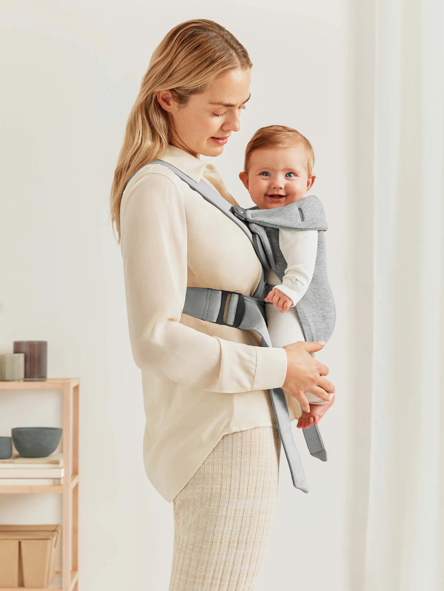 BabyBjörn Baby Carrier Mini - Light Grey