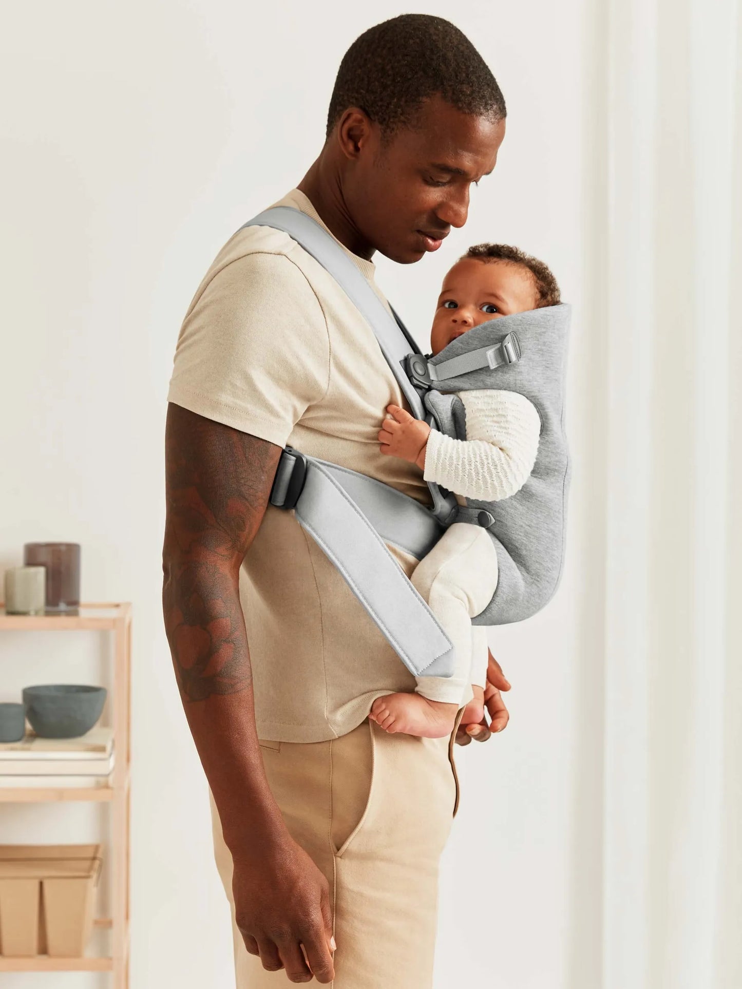 BabyBjörn Baby Carrier Mini - Light Grey