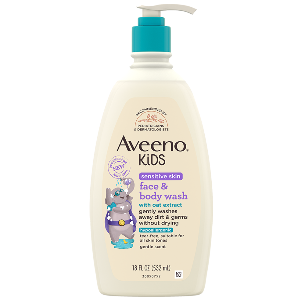 Aveeno Kids Sensitive Skin Face & Body Wash