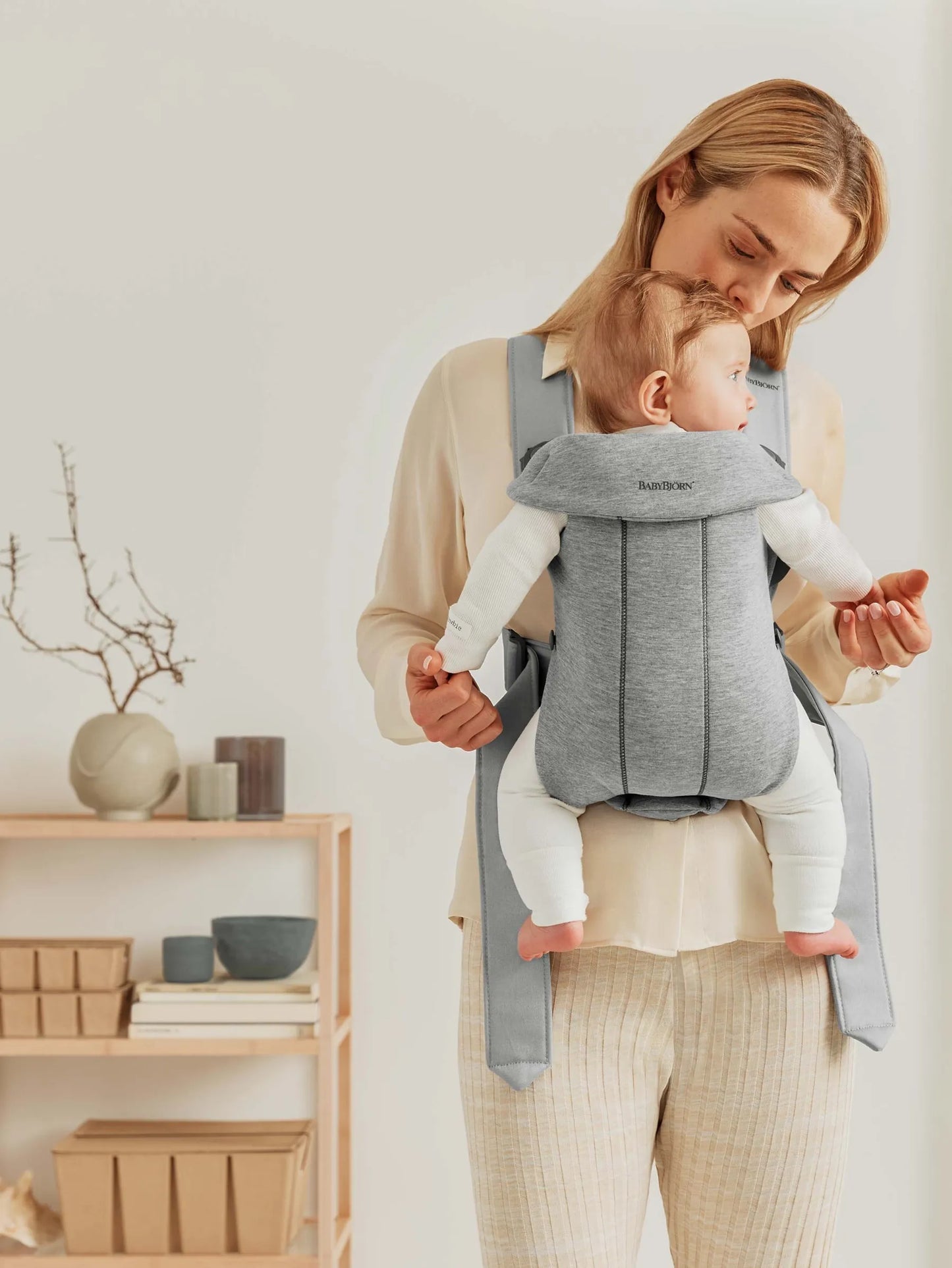 BabyBjörn Baby Carrier Mini - Light Grey