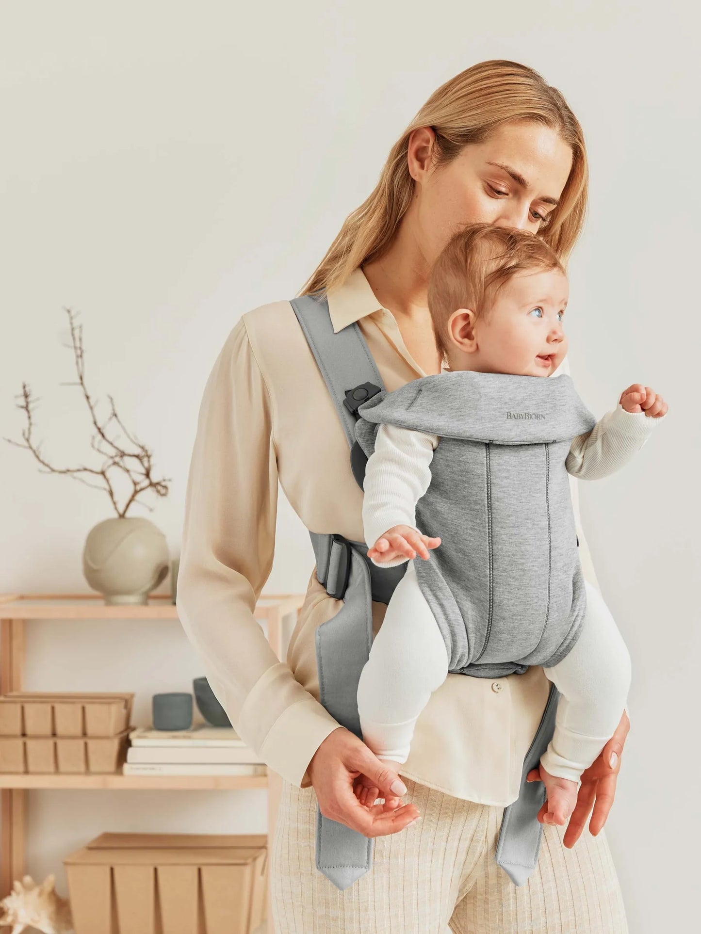 BabyBjörn Baby Carrier Mini - Light Grey